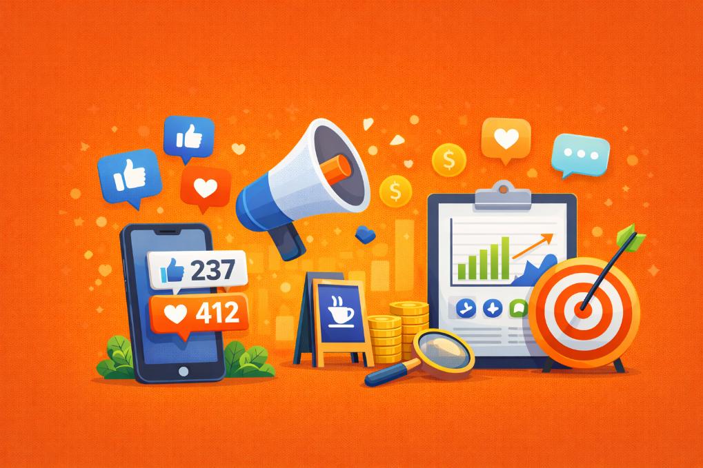 Social media engagement and growth metrics