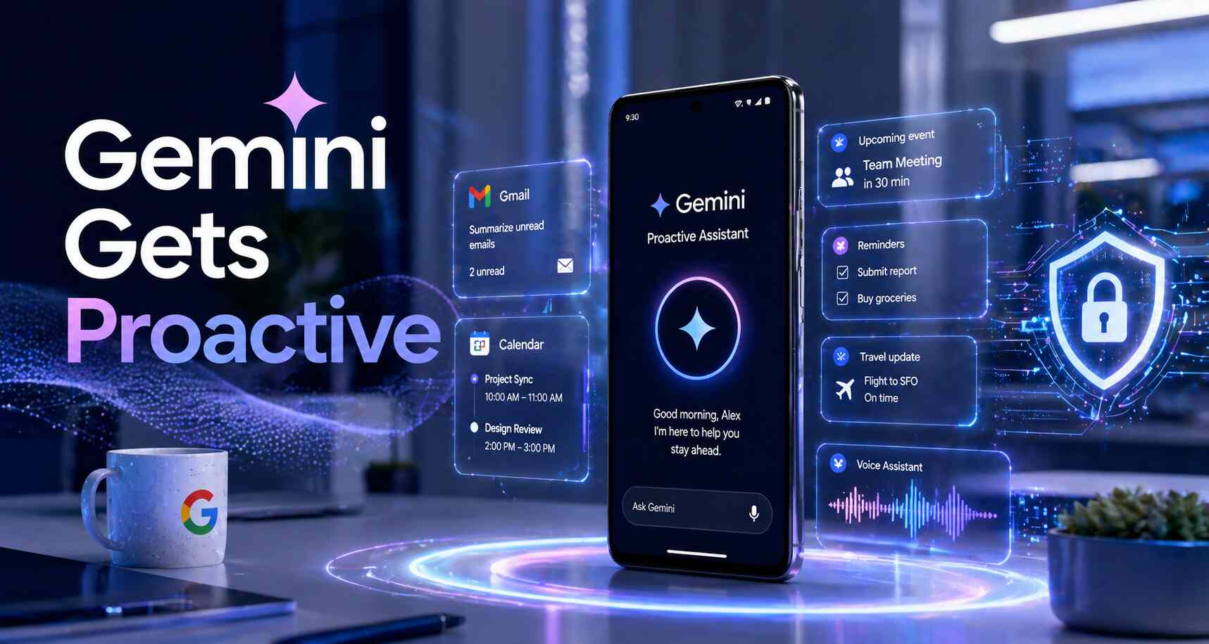 Gemini Proactive Assistance update
