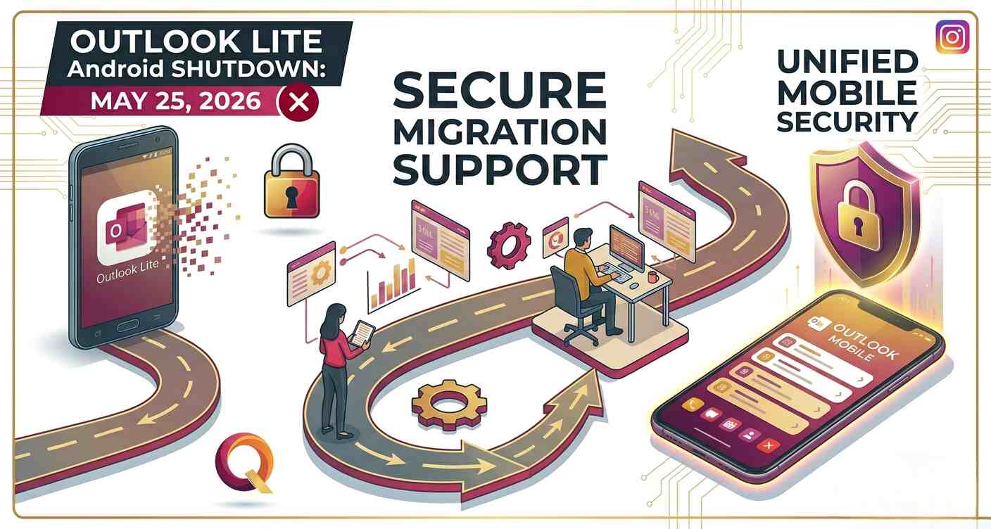Outlook Lite shutdown Android