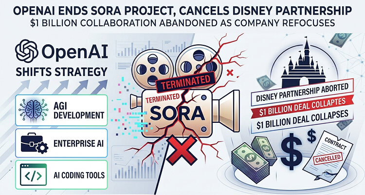 OpenAI Sora Shutdown Ends Disney AI Video Deal
