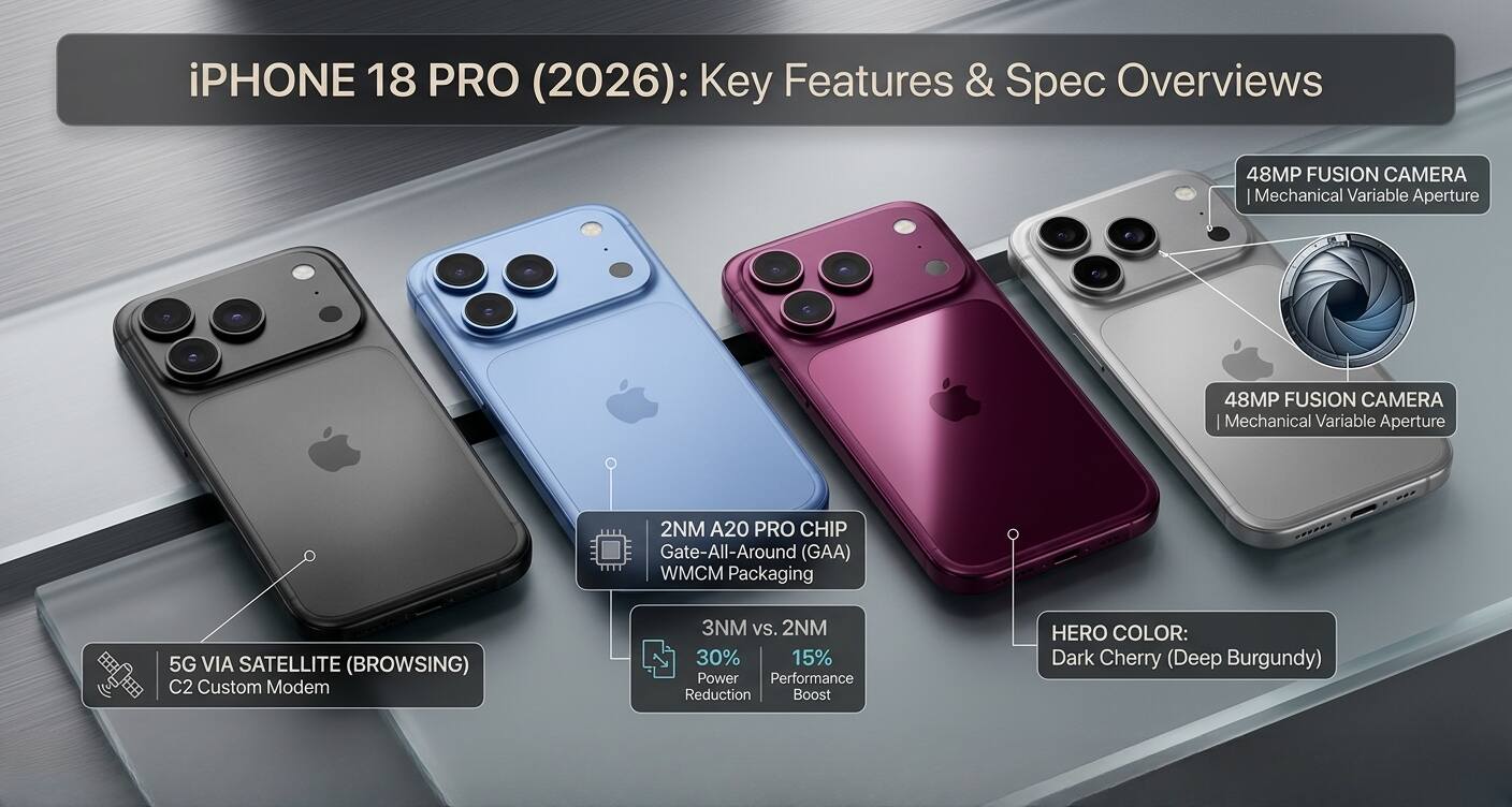 iPhone 18 Pro rumors 2026